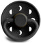 Frigg: Moon Phase Latex Pacifier 2 Pack - Jet Black (0-6 months)