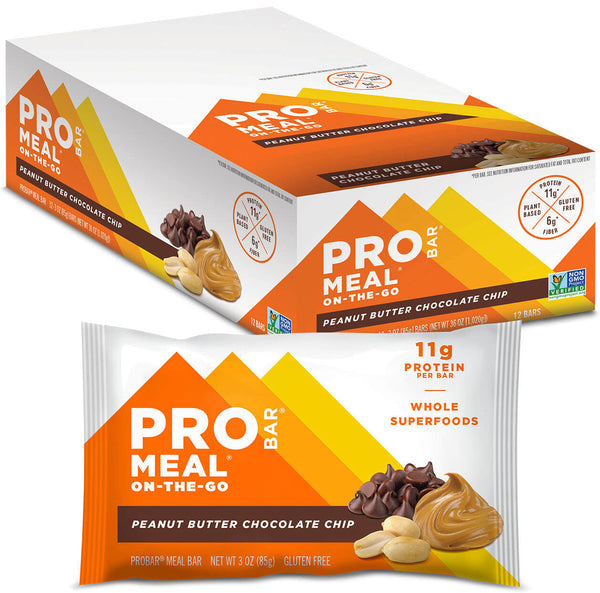 PROBAR Meal Bar - Peanut Butter Chocolate Chip (85g) x 12