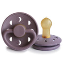 Frigg: Moon Phase Latex Pacifier 2 Pack - Twilight Mauve (0-6 months)