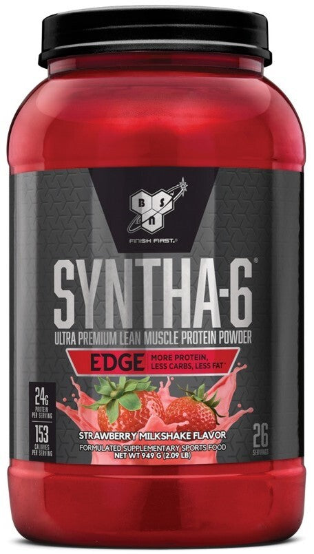 BSN Syntha 6 Edge Protein Powder - Strawberry - 1.64kg / 48 Servings