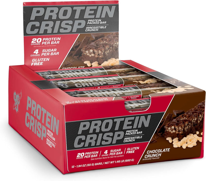 BSN Protein Crisp Bar - Chocolate Crunch (55g) x 12