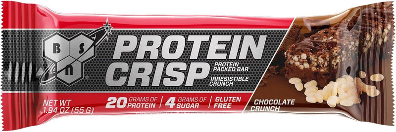 BSN Protein Crisp Bar - Chocolate Crunch (55g) x 12