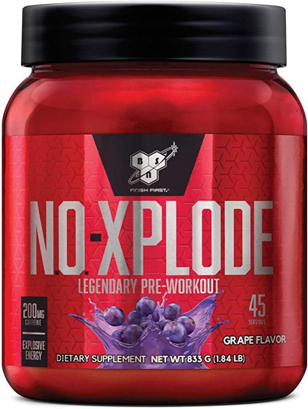 BSN No-Xplode Legendary Pre-Workout - Grape - 833g / 45 Servings