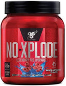 BSN No-Xplode Legendary Pre-Workout - Blue Raspberry - 833g / 45 Servings