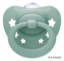 NUK: Signature Silicone Soother - 0-6 Months Green (Single)