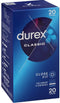 Durex: Classic Condoms (20 Pack)