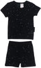 Woolbabe: Merino/Organic Cotton Summer Pyjamas - Night Stars (4 Years)