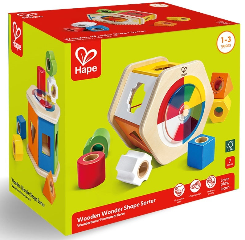 Hape: Wooden Wonder Shape: Sorter