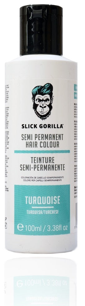 Slick Gorilla: Semi Permanent Hair Colour - Turquoise