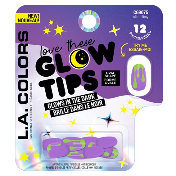 L.A. Colors: Glow In The Dark Nail Tip - Slim-Slimmy