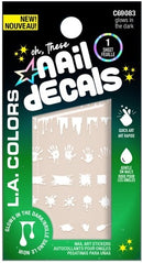 L.A. Colors: Nail Sticker Decal - Glows In The Dark