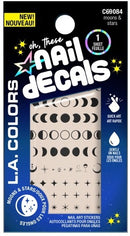 L.A. Colors: Nail Sticker Decal - Moons & Stars