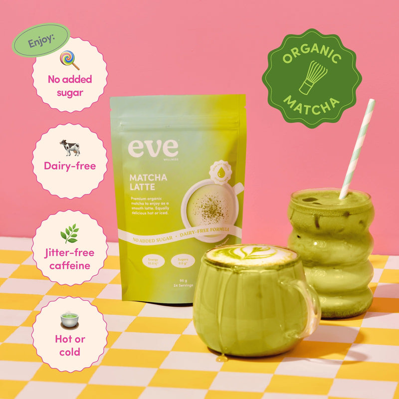 Eve Wellness Matcha Latte x 24 Servings (Women's)