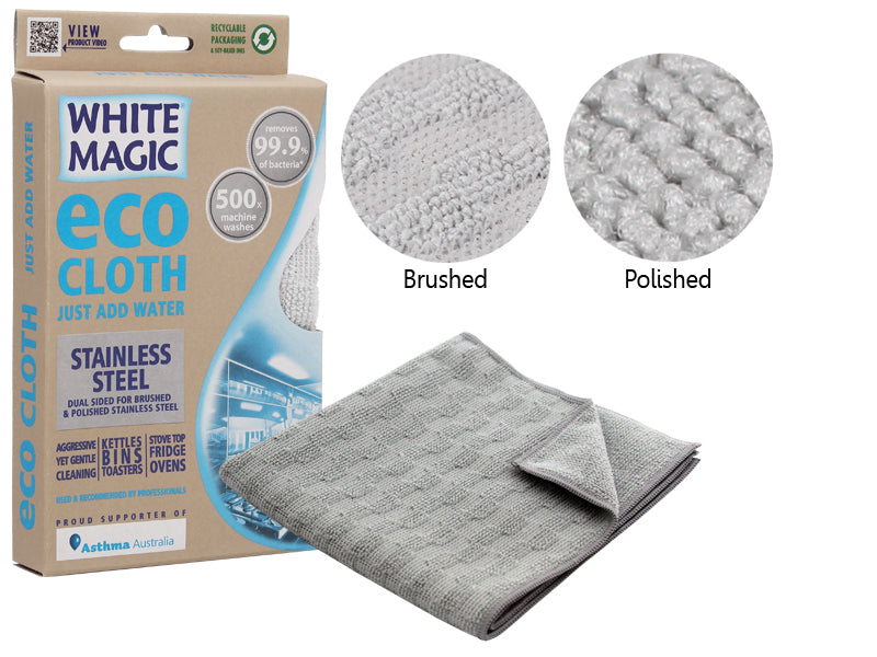 White Magic: Eco Cloth Stainless Steel