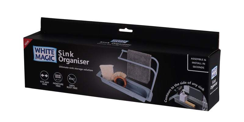 White Magic: Sink Organiser - Black