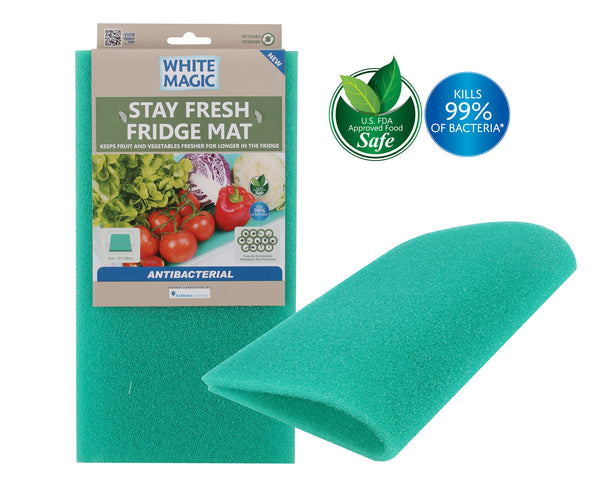 White Magic: Stay Fresh Antibacterial Fridge Mat