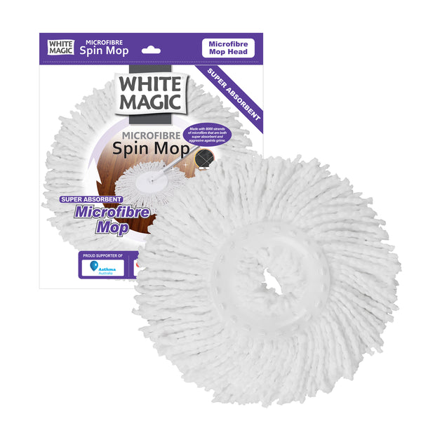 White Magic: Microfibre Mop Head