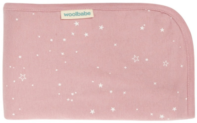 Woolbabe: Merino/Organic Cotton Swaddle/Blanket - Dusk Stars