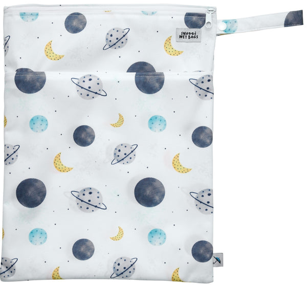 Snazzi: Double Pocket Wet Bag - Planets