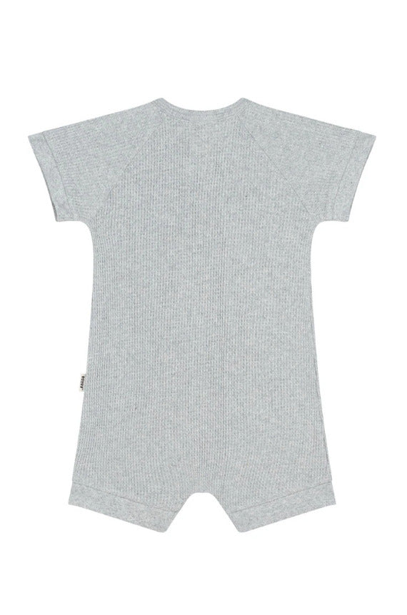 Bonds: Waffle Romper - New Grey Marle (Size 0)