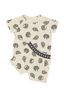 Bonds: Tee & Short Sleep Set - Sandy Seashells Marscapone (Size 3)