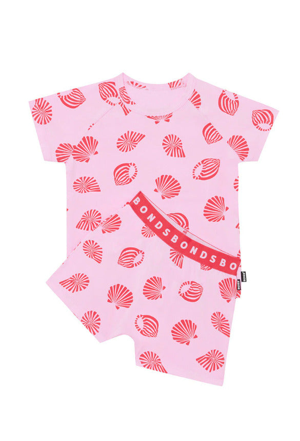 Bonds: Tee & Short Sleep Set - Sandy Seashells (Size 1)