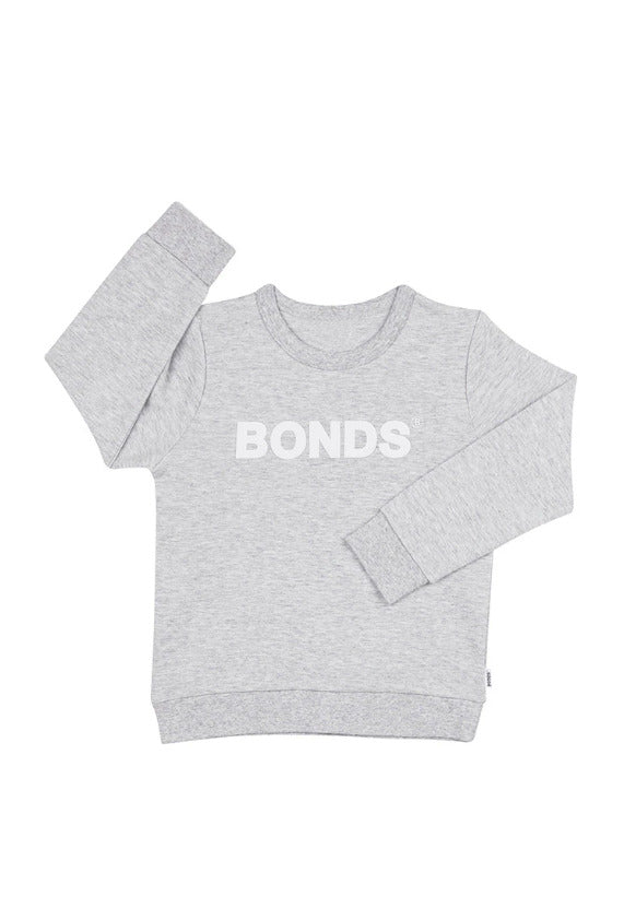 Bonds: Tech Pullover - New Grey Marle (Size 0)