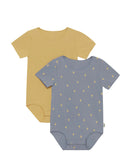 Bonds: Short Sleeve Bodysuit 2 Pack - Mini Dazzle (Size 00000)