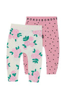 Bonds: Roomies Leggings 2 Pack - Blossom Breeze (Size 0)