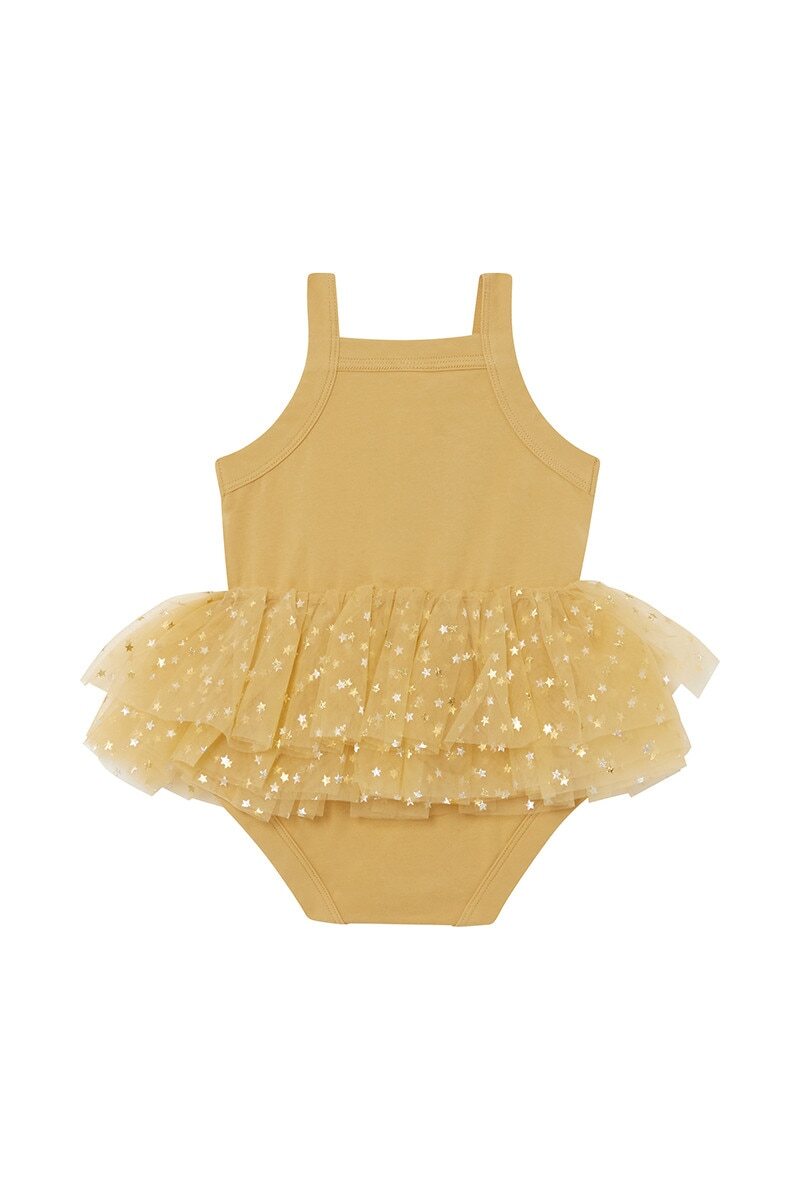 Bonds: Roomies Cotton Tutu Skirt - Mustard Rush (Size 0)