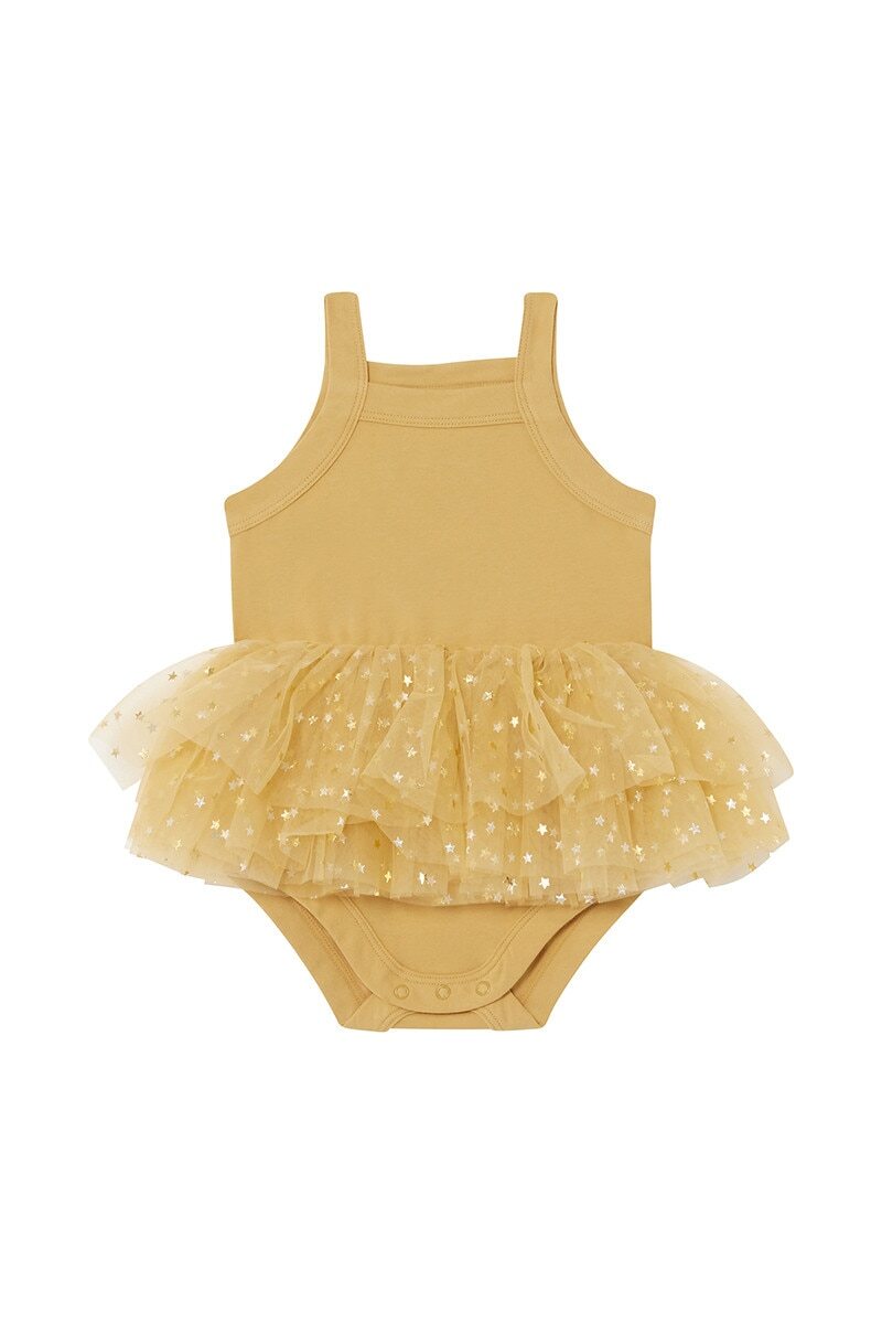 Bonds: Roomies Cotton Tutu Skirt - Mustard Rush (Size 2)