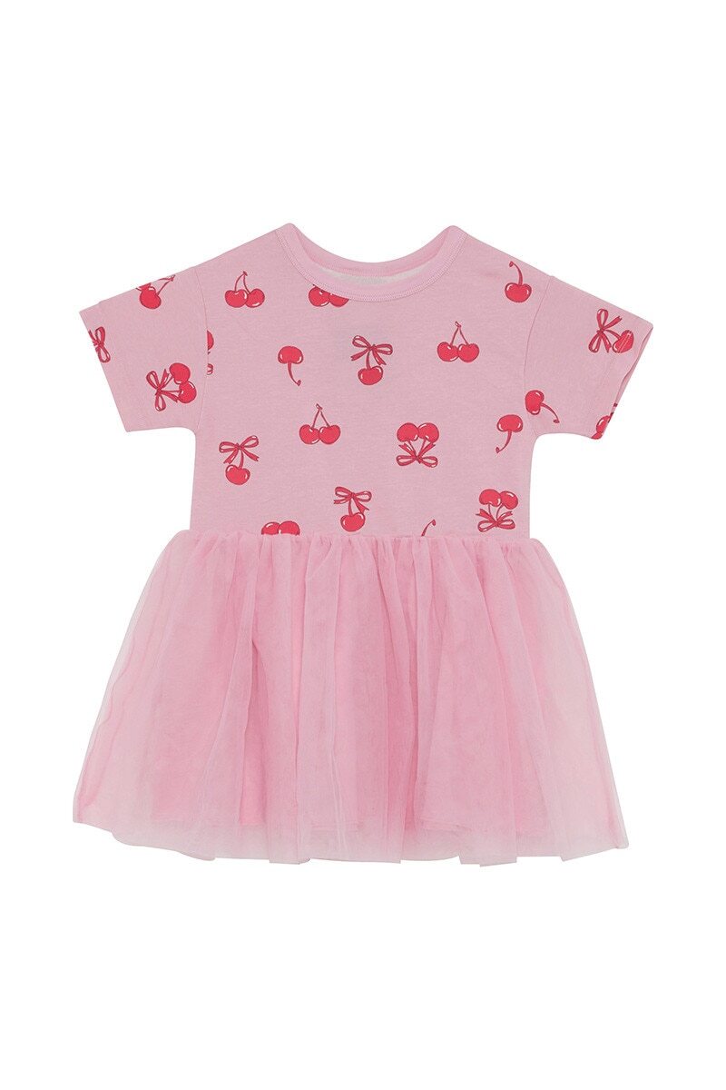 Bonds: Next Gen Tutu Tee Dress - Cherry Bliss (Size 3)