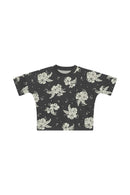 Bonds: Next Gen Drop Shoulder Tee - Starlit Hibiscus (Size 3)