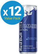 Red Bull Energy Drink Summer Edition – Blueberry 250ml (12 Pack)