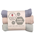 Munch: Baby Organic Cloths (3 Pack)