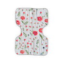 Little Unicorn: Muslin Burp Cloth - Summer Poppy