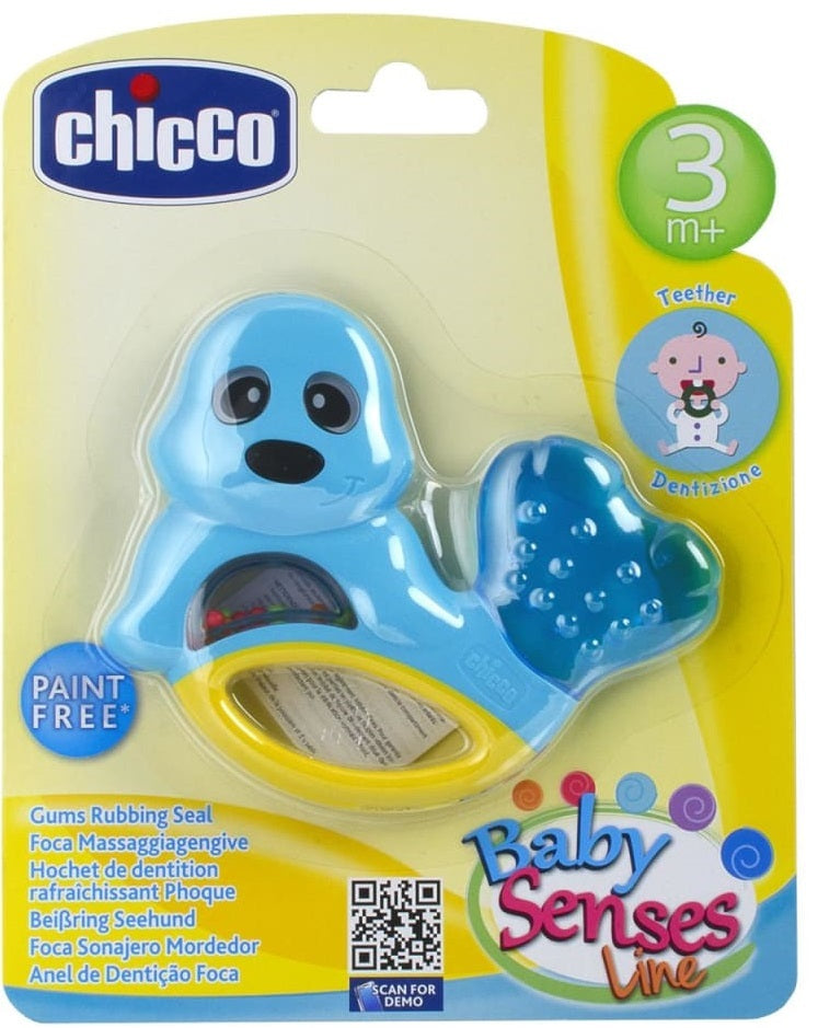 Chicco: Gums Rubbing Seal Teething Rattle