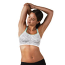 Bravado: Body Silk Seamless Rhythm Nursing Bra - White Grey Spacedye (Small)