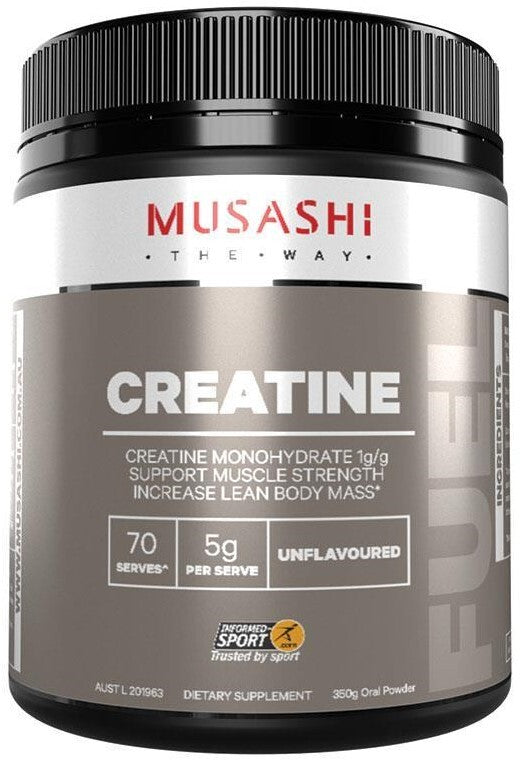 Musashi Creatine - Unflavoured - 350g