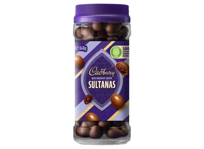 Cadbury: Scorched Sultana Chocolates (340g)