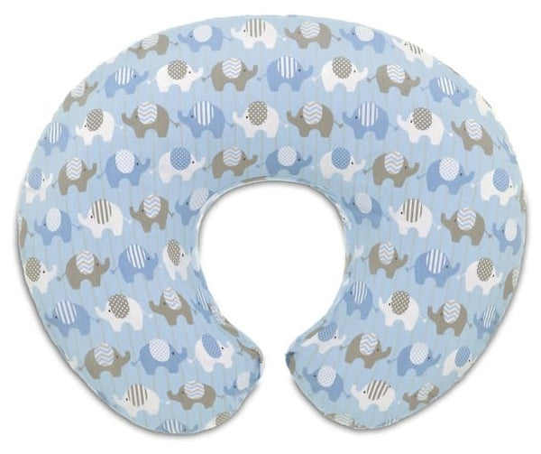 Chicco: Boppy Pillow Slipcover - Blue Elephants