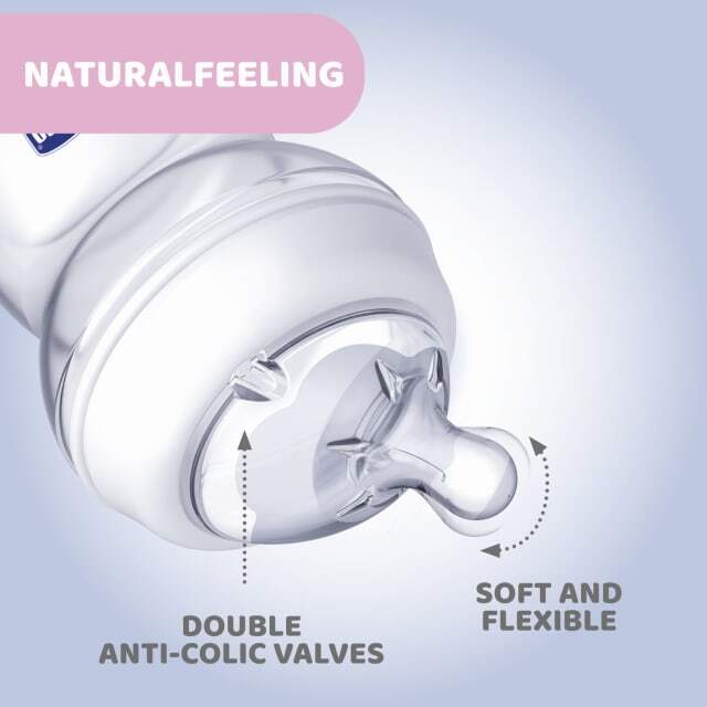 Chicco: Natural Feeling Bottle - Slow Flow (150ml)