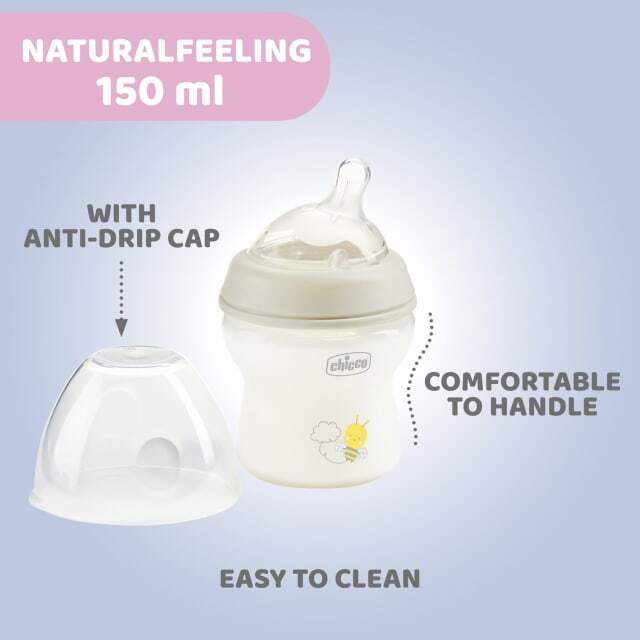 Chicco: Natural Feeling Bottle - Slow Flow (150ml)