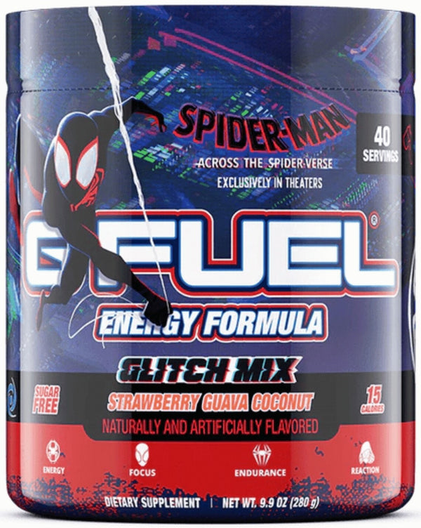 G Fuel Energy Formula "Spiderverse" - Glitch Mix - 280g / 40 Servings