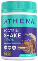 Athena Protein Shake + Iron - Chocolate (450g)