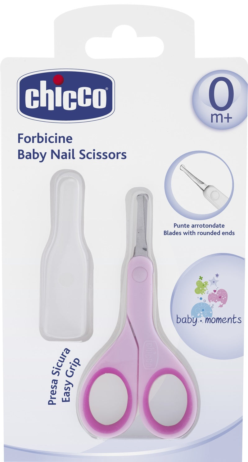 Chicco: Baby Nail Scissors - Pink