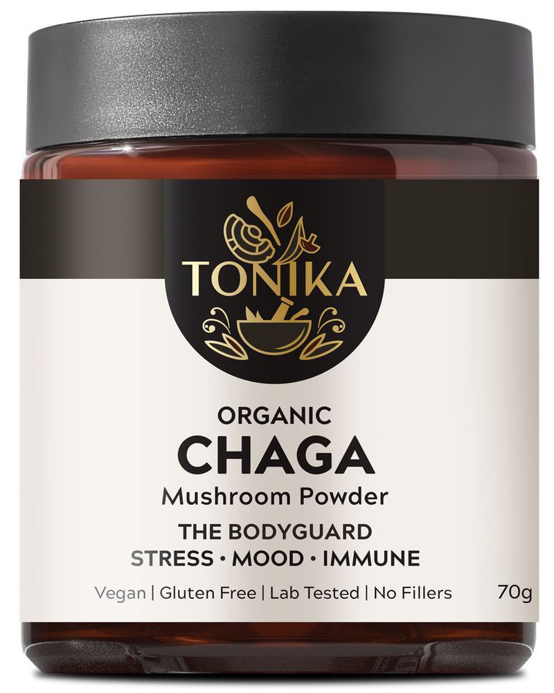 Tonika Adaptogenic Chaga Mushroom Powder - The Bodyguard (70g)