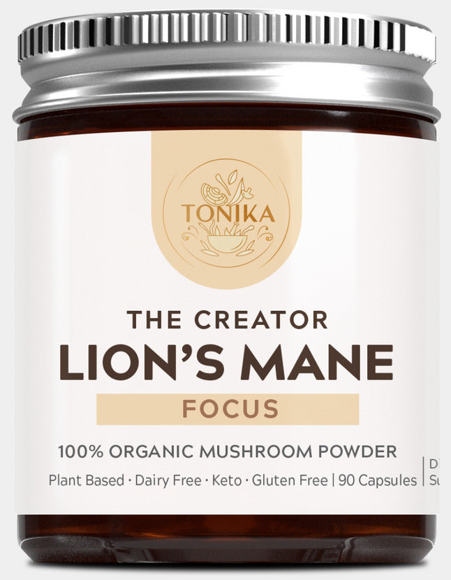 Tonika Lions Mane Powder x 90 Capsules