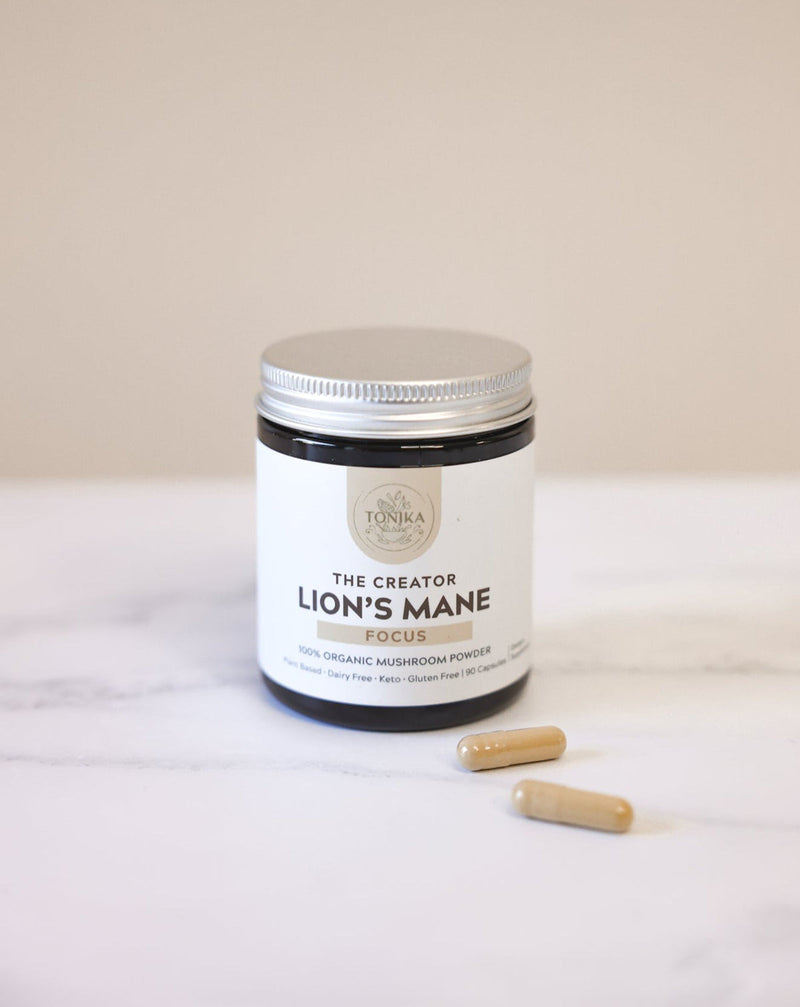 Tonika Lions Mane Powder x 90 Capsules