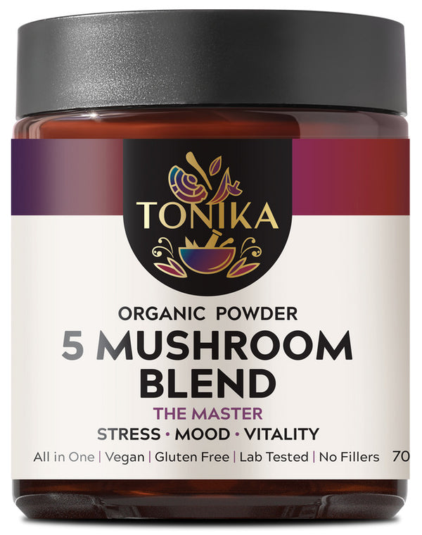 Tonika 5 Mushroom Blend Powder (70g)